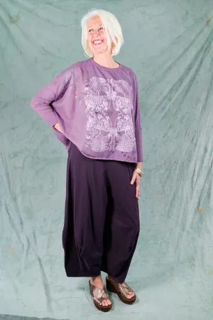 3273 Fold over Four square Pant-Pandora-U