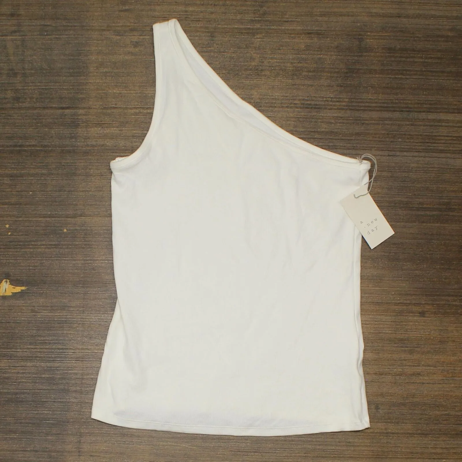 A New Day Women's Slim Fit One Shoulder Tank Top