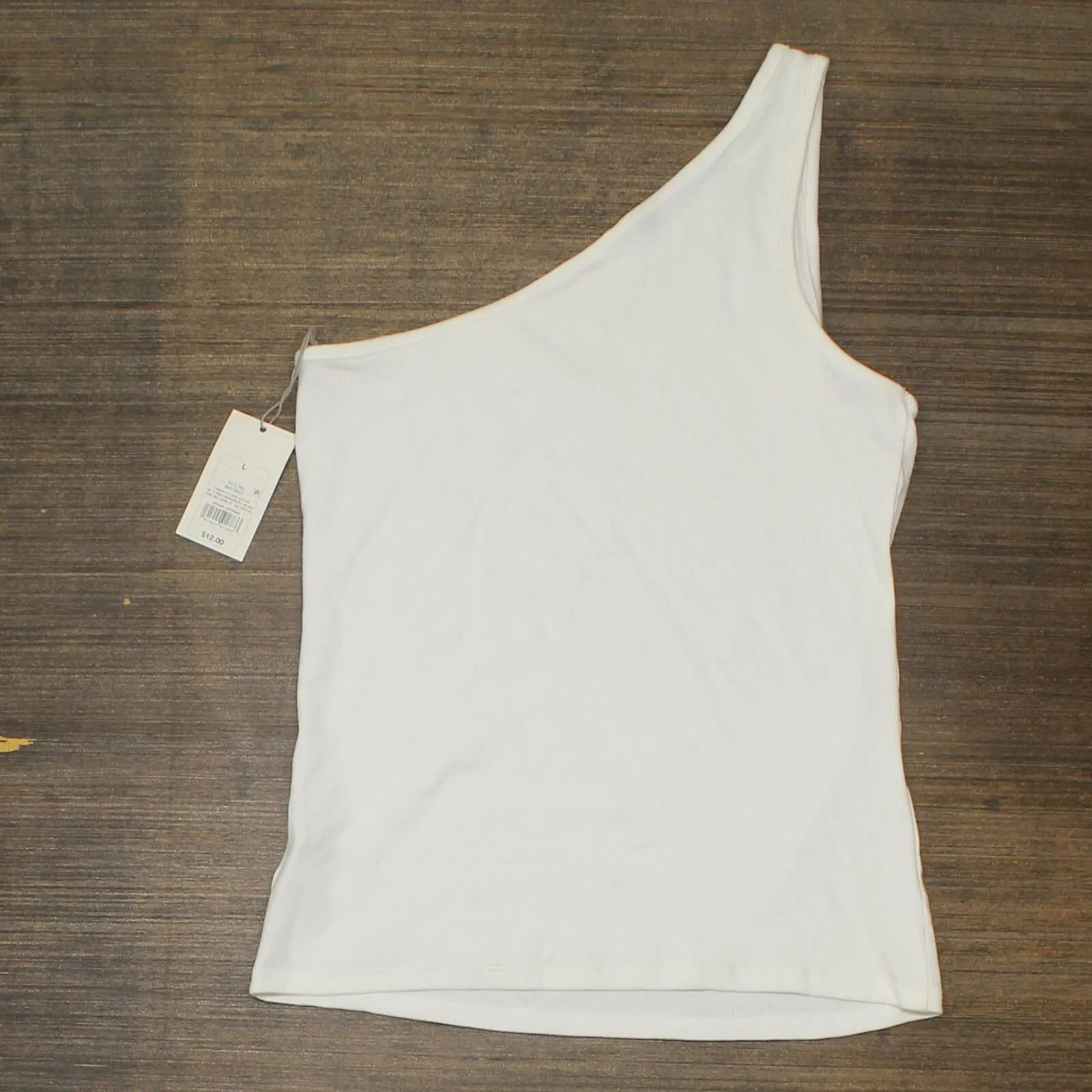 A New Day Women's Slim Fit One Shoulder Tank Top