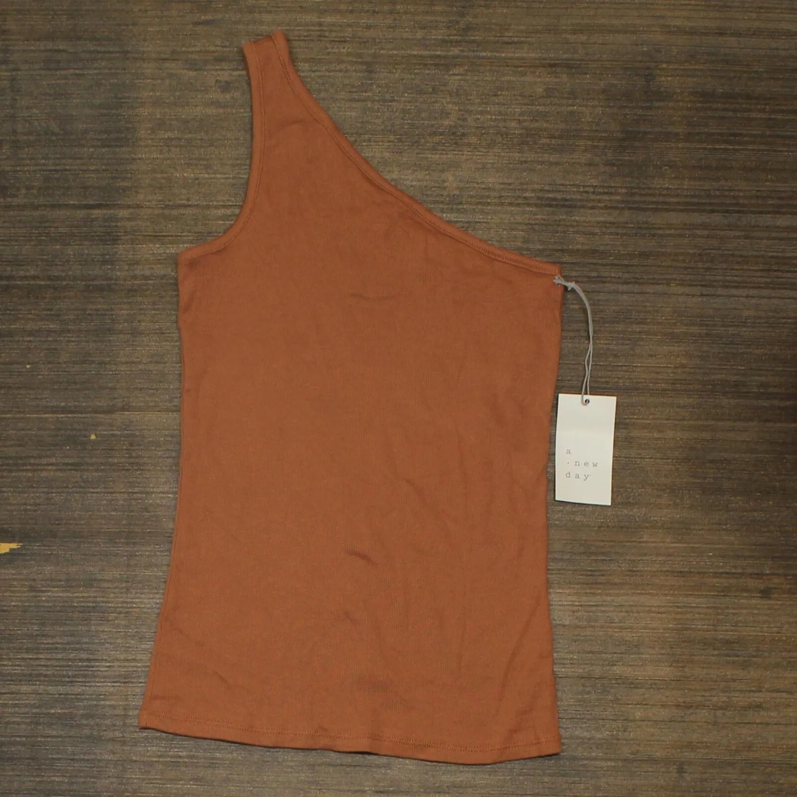 A New Day Women's Slim Fit One Shoulder Tank Top
