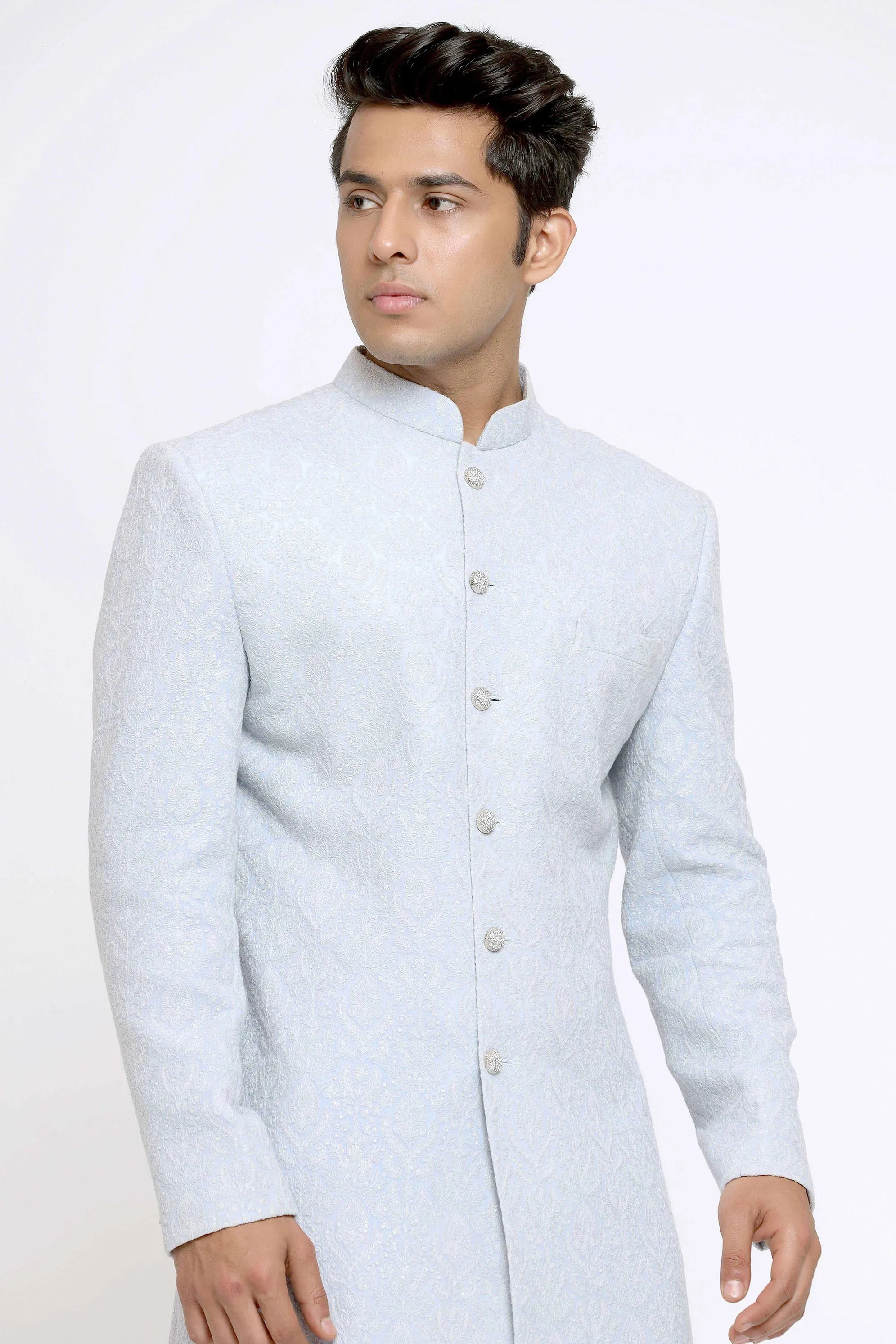 Aditya Sherwani (Blue)