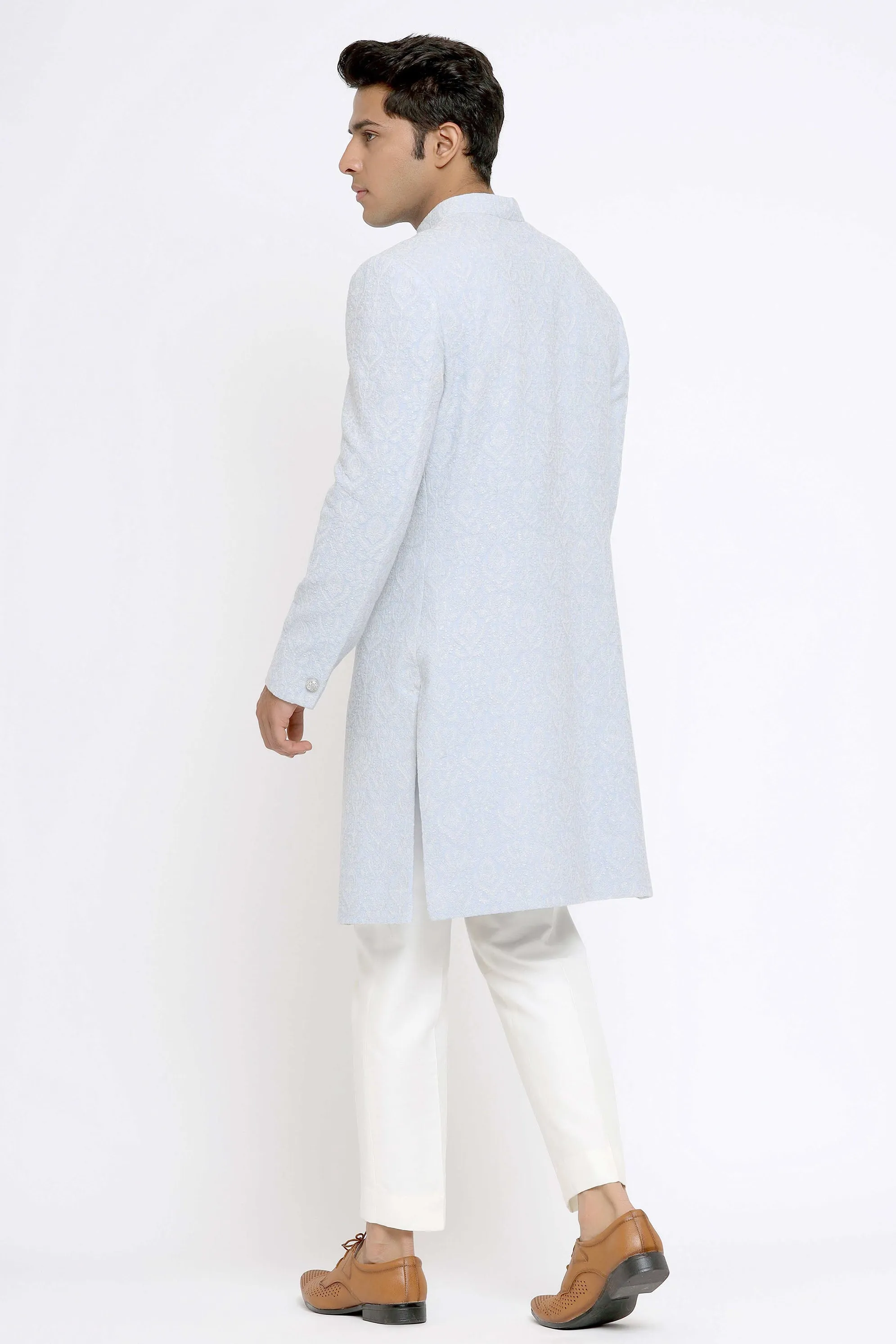 Aditya Sherwani (Blue)