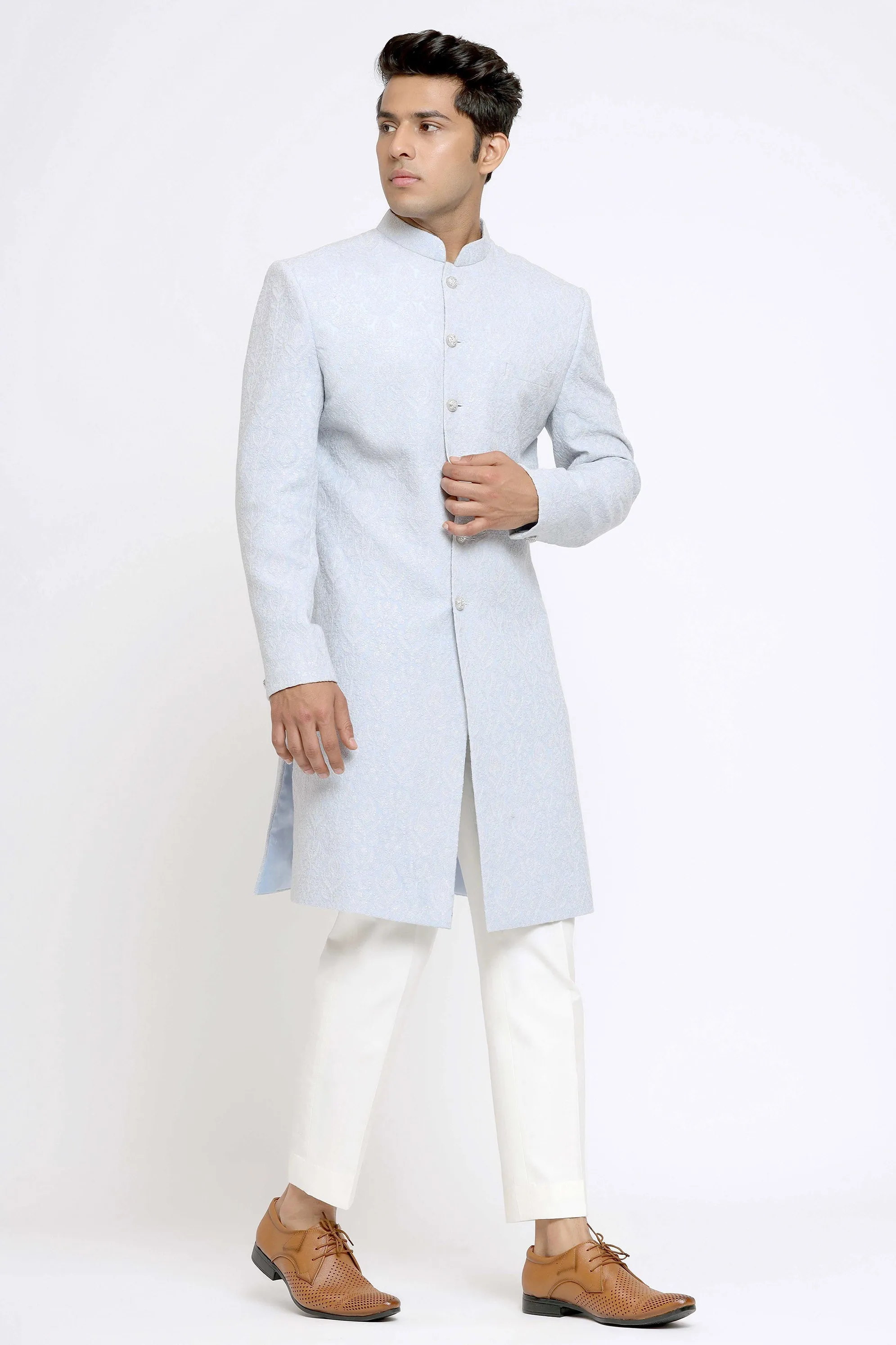 Aditya Sherwani (Blue)