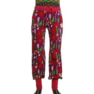Adult's Winter Flower Baggy Pants
