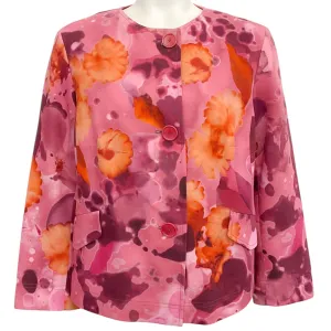 Akris Punto Pink Floral Jacket