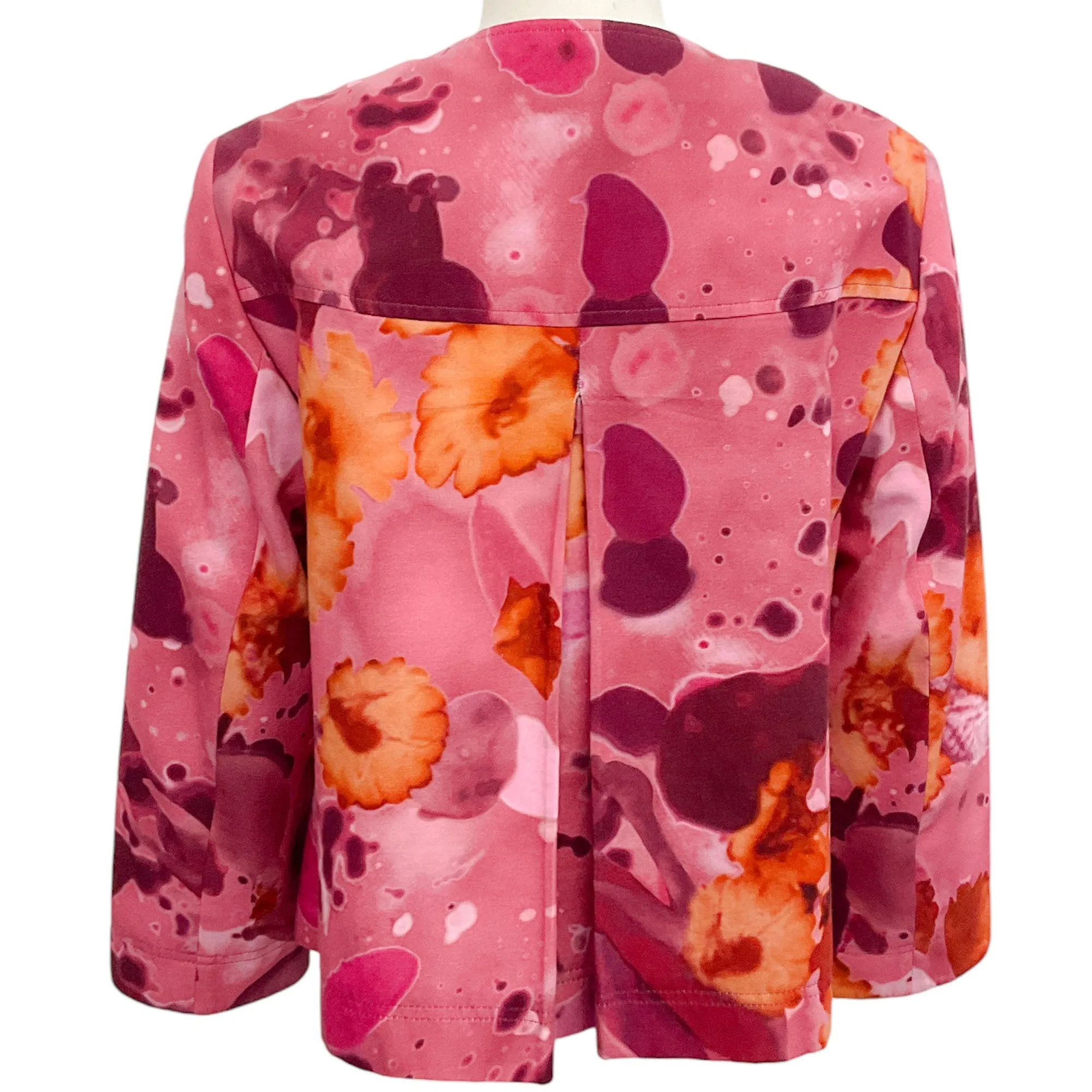 Akris Punto Pink Floral Jacket