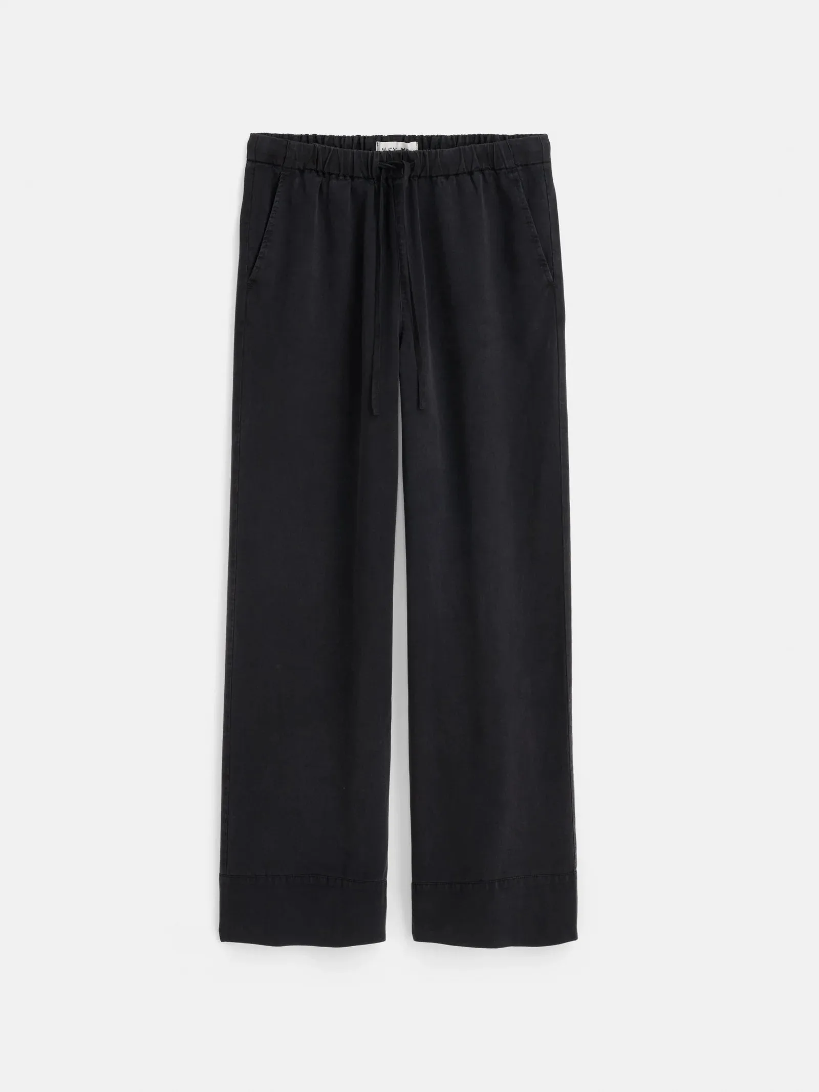 Alex Mill - Riley Pant in Drapey Twill (Rich Black)