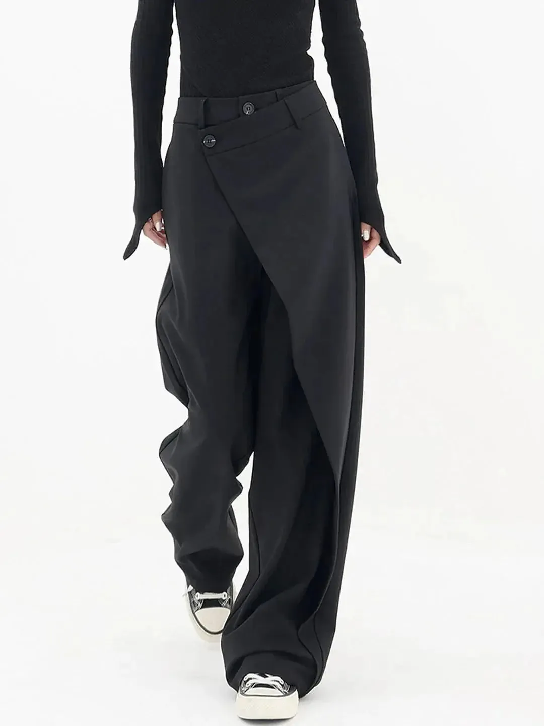 Amber - Effortless Sophistication Woman's Baggy Pants