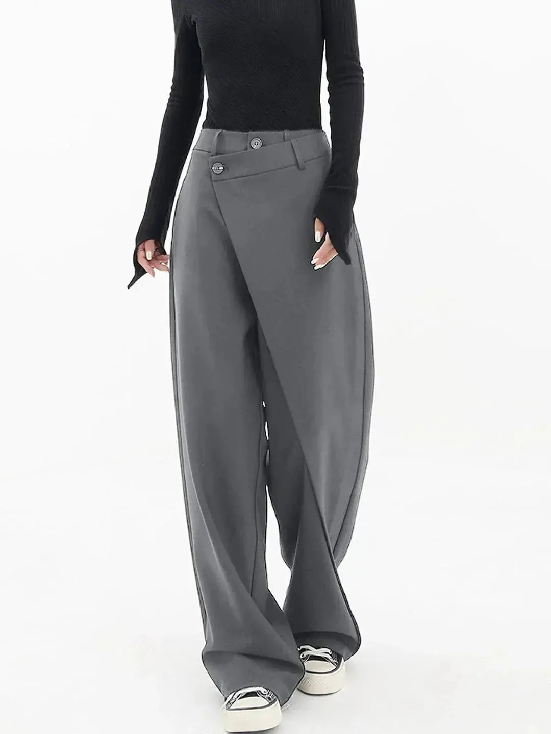 Amber - Effortless Sophistication Woman's Baggy Pants