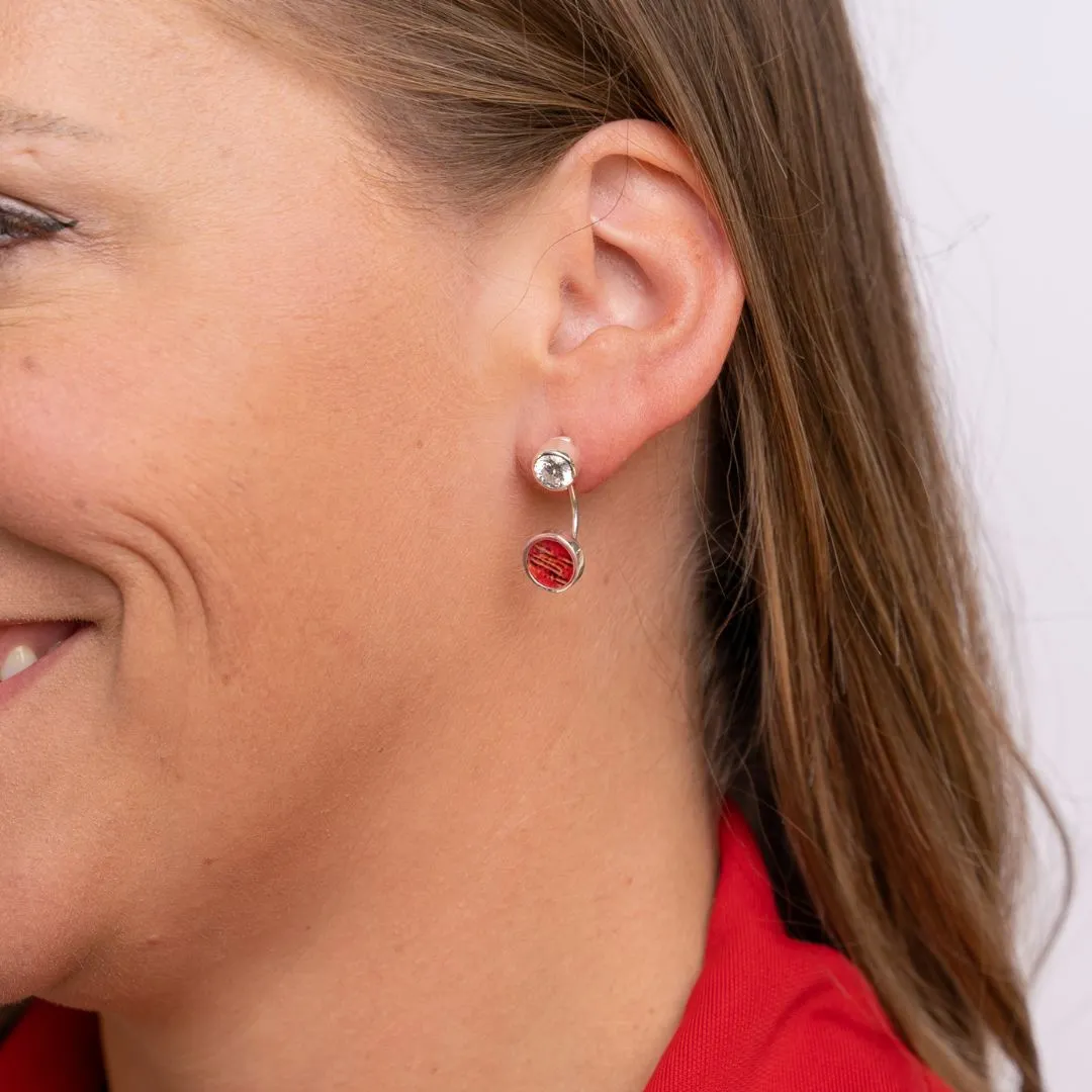 Arnisha Ear Jackets | Silver