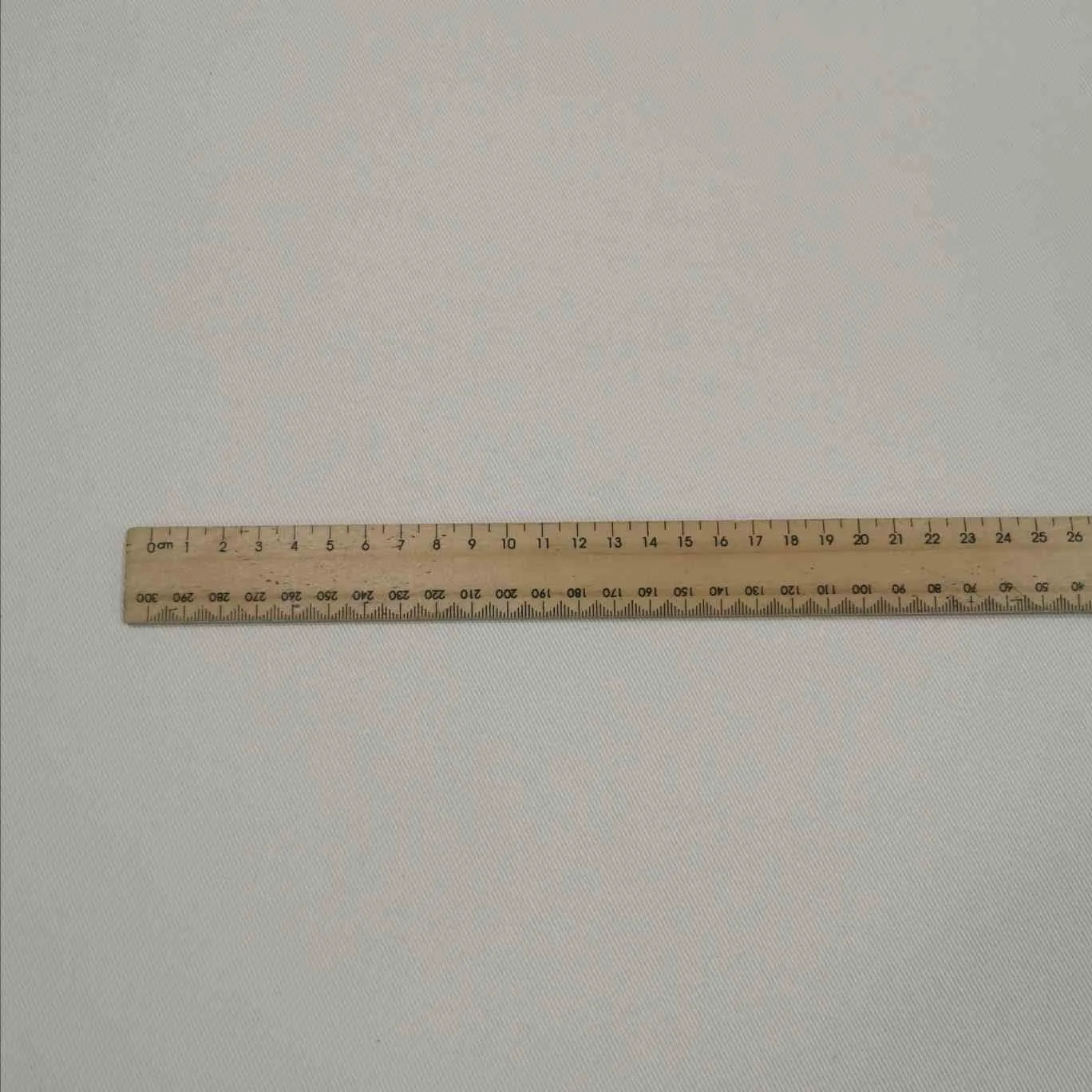 Australian Made Bradmill Cotton Wool Denim, Off White - 50cm piece