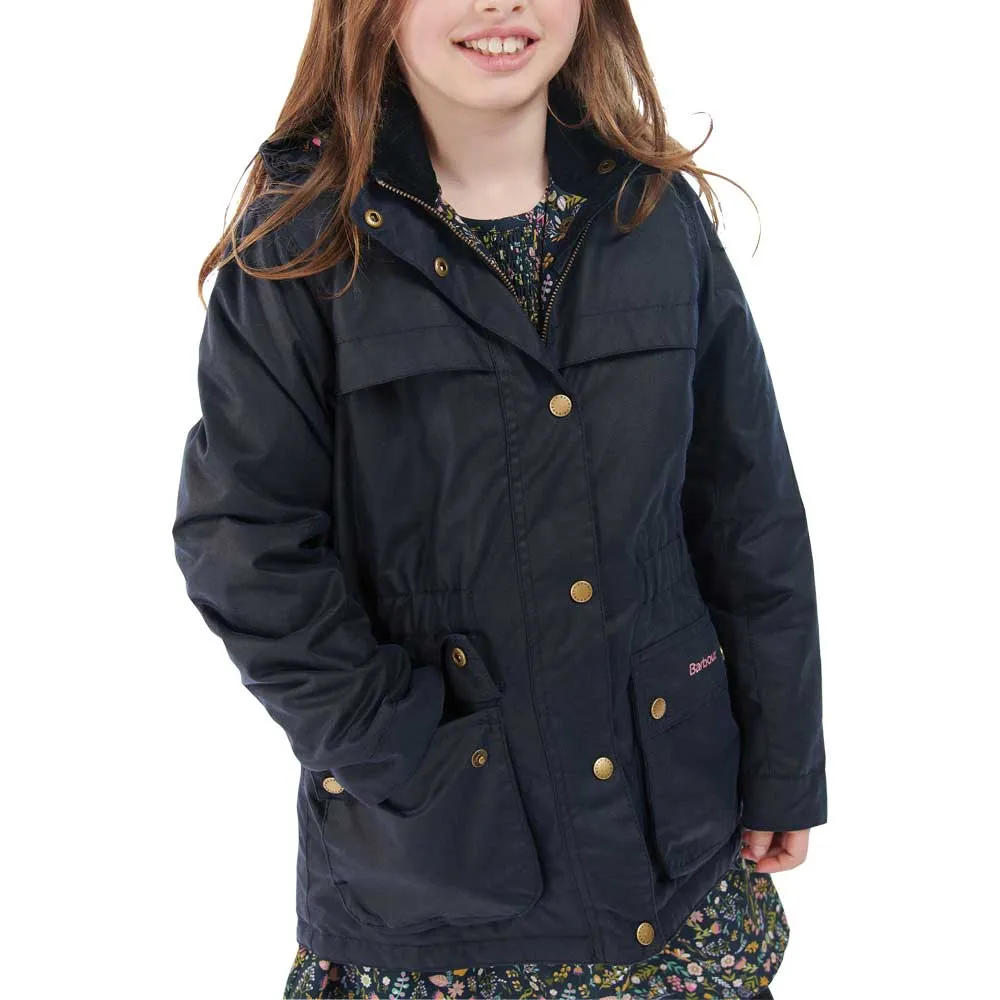 Barbour Girls Cassley Wax Jacket
