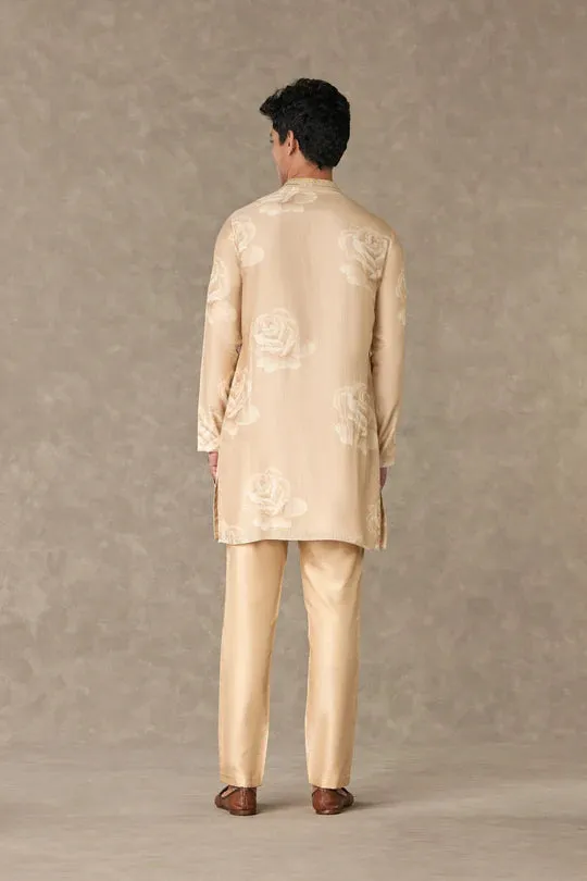 Beige Trikone Bandi Set Full Set