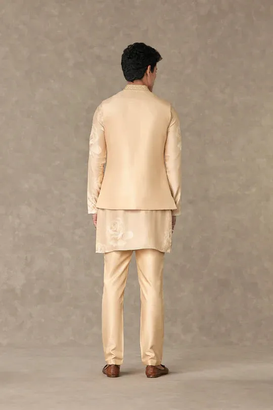 Beige Trikone Bandi Set Full Set