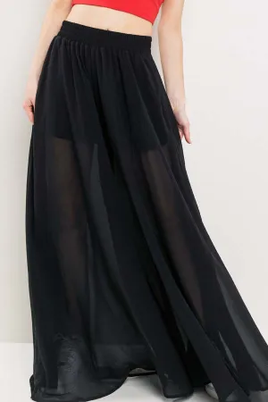 Black Wide Open Pants 8/14/24 8785