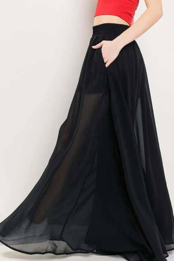 Black Wide Open Pants 8/14/24 8785