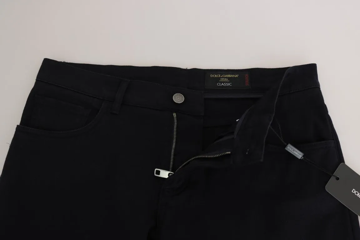 Blue Denim CLASSIC Slim Stretch Pants Jeans