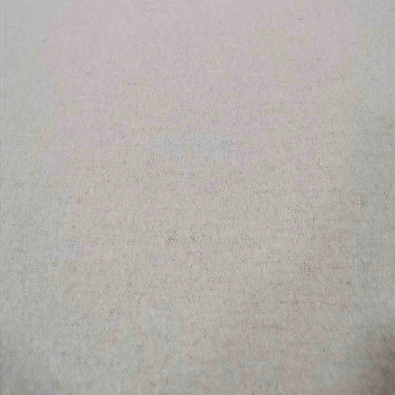 Boiled Wool Viscose Blend, Cream