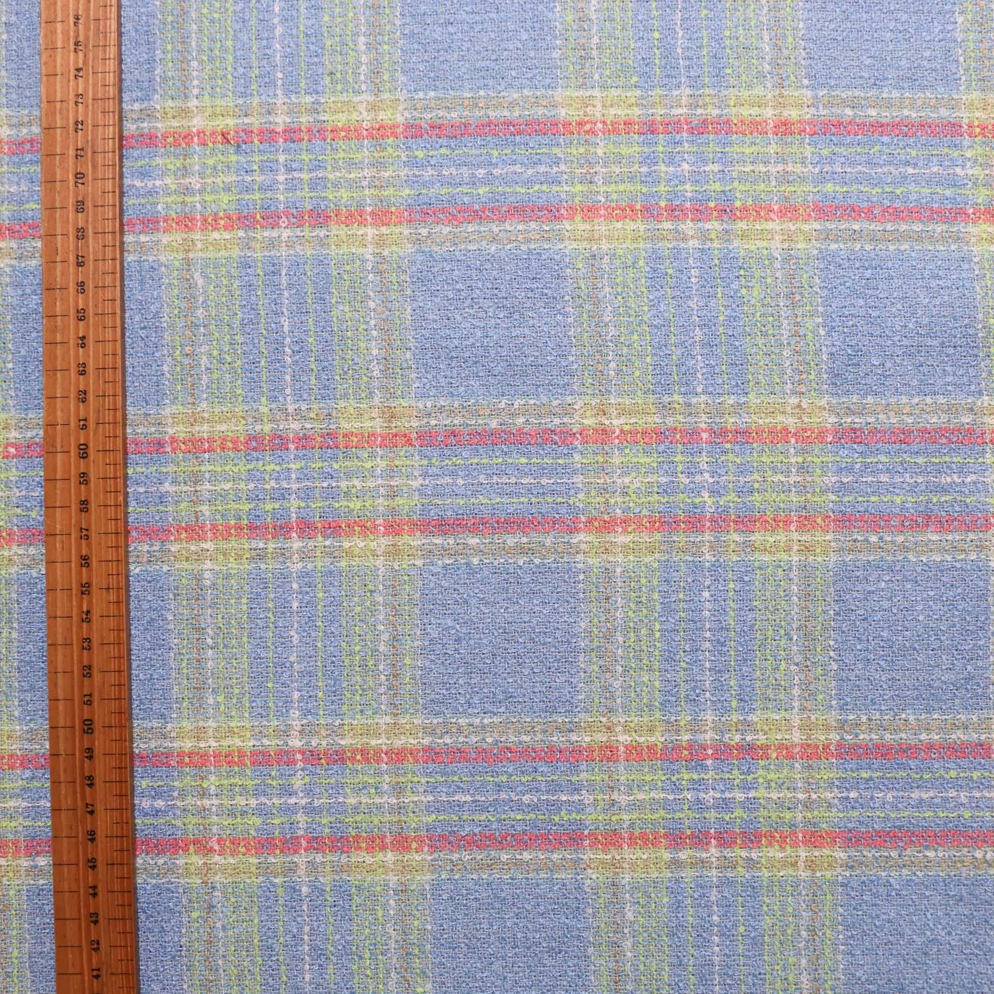 Boucle fabric - Pale blue