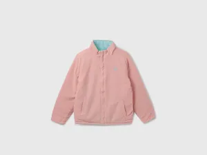 Boy's Regular Fit Full Sleeves Reversible Jacket