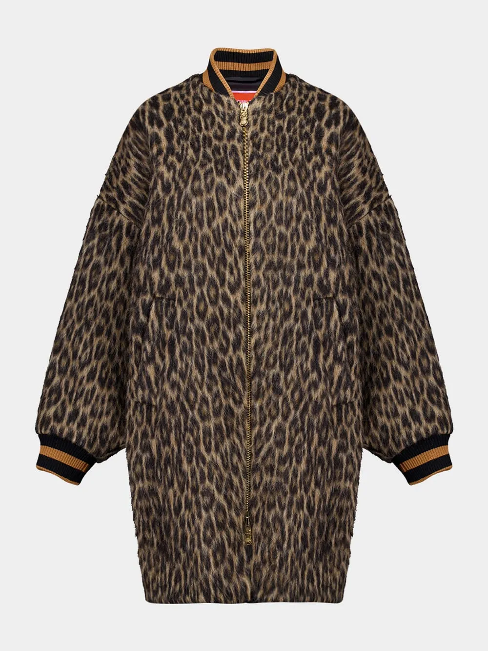 Brooklyn Cheetah Print Coat