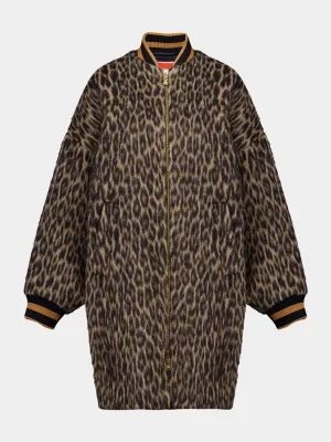 Brooklyn Cheetah Print Coat