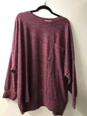 Brushed Drop Shoulder Sweater