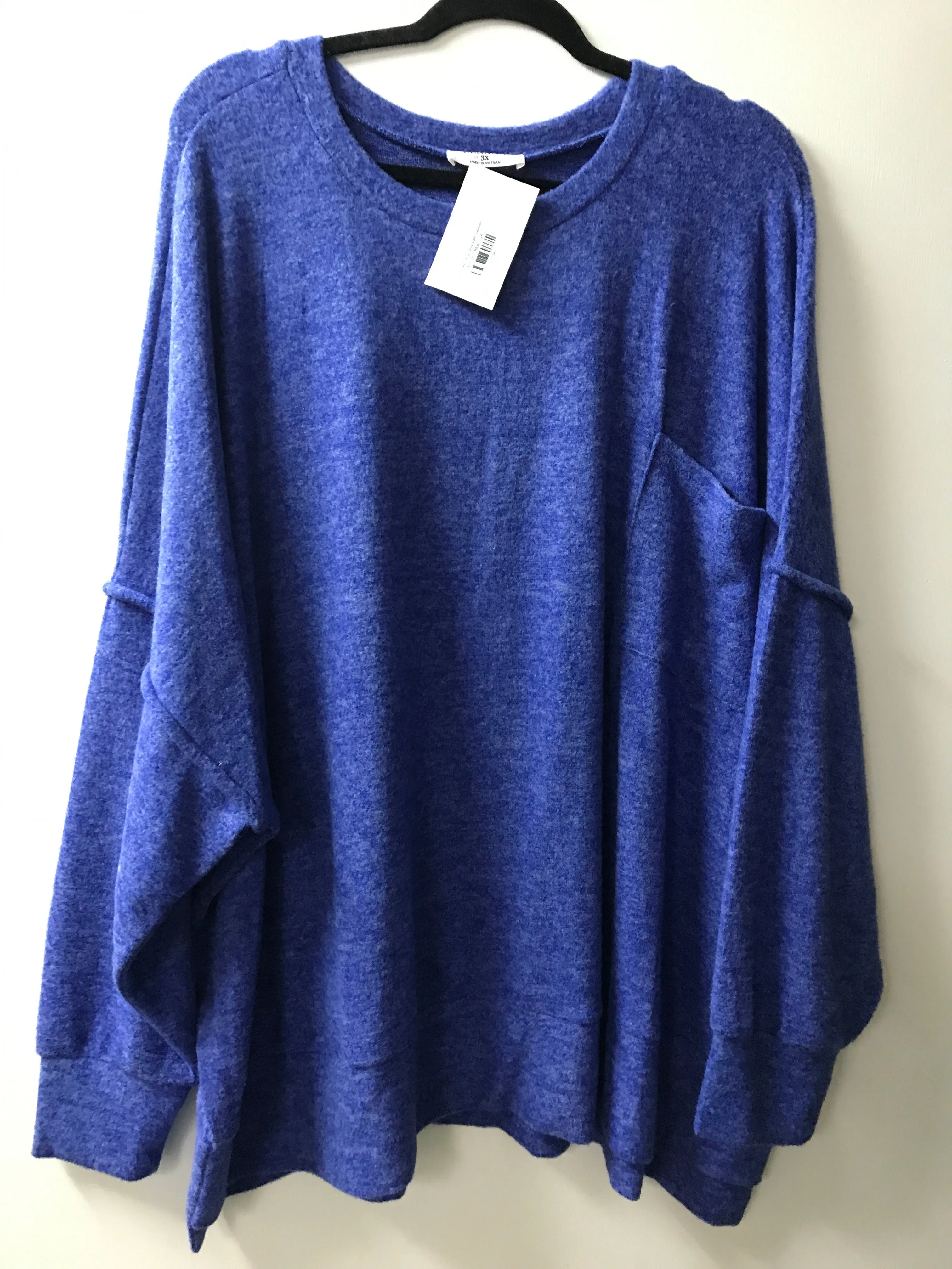 Brushed Drop Shoulder Sweater