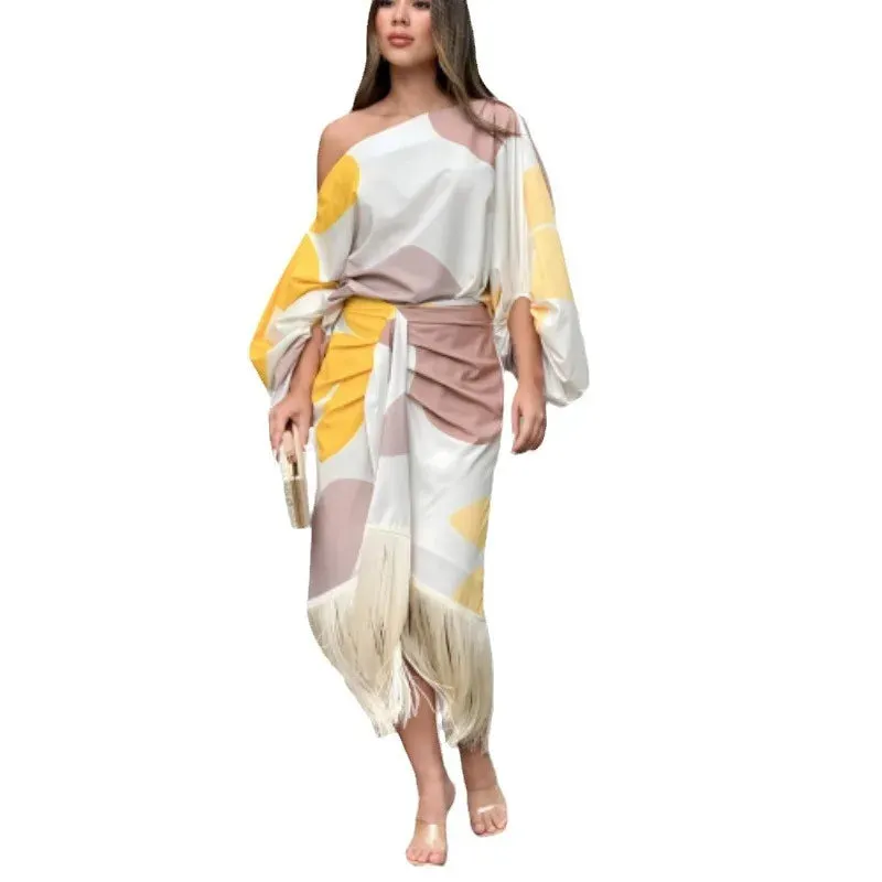 Casual Two-Piece Dress Set