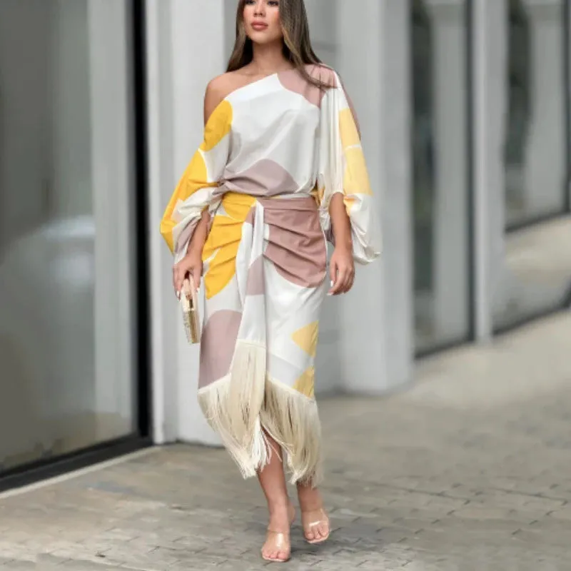 Casual Two-Piece Dress Set