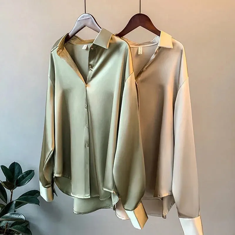 Celia | Satin Shirt