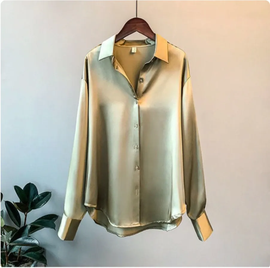 Celia | Satin Shirt