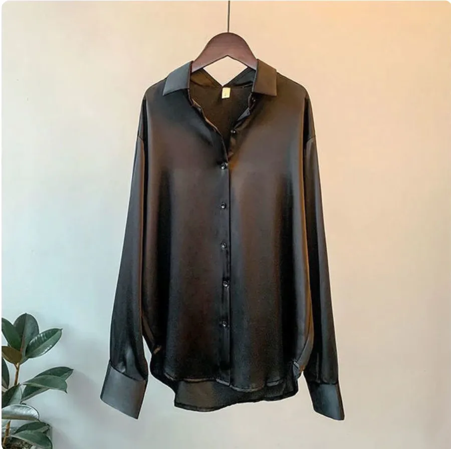 Celia | Satin Shirt