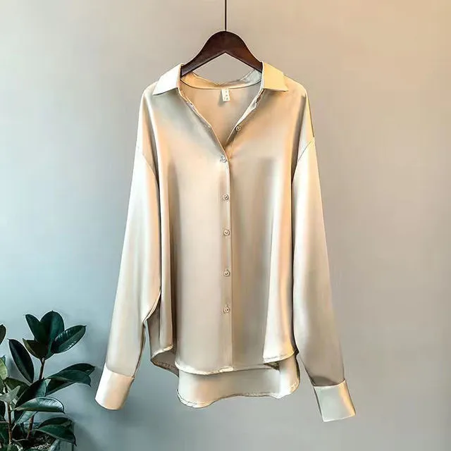 Celia | Satin Shirt