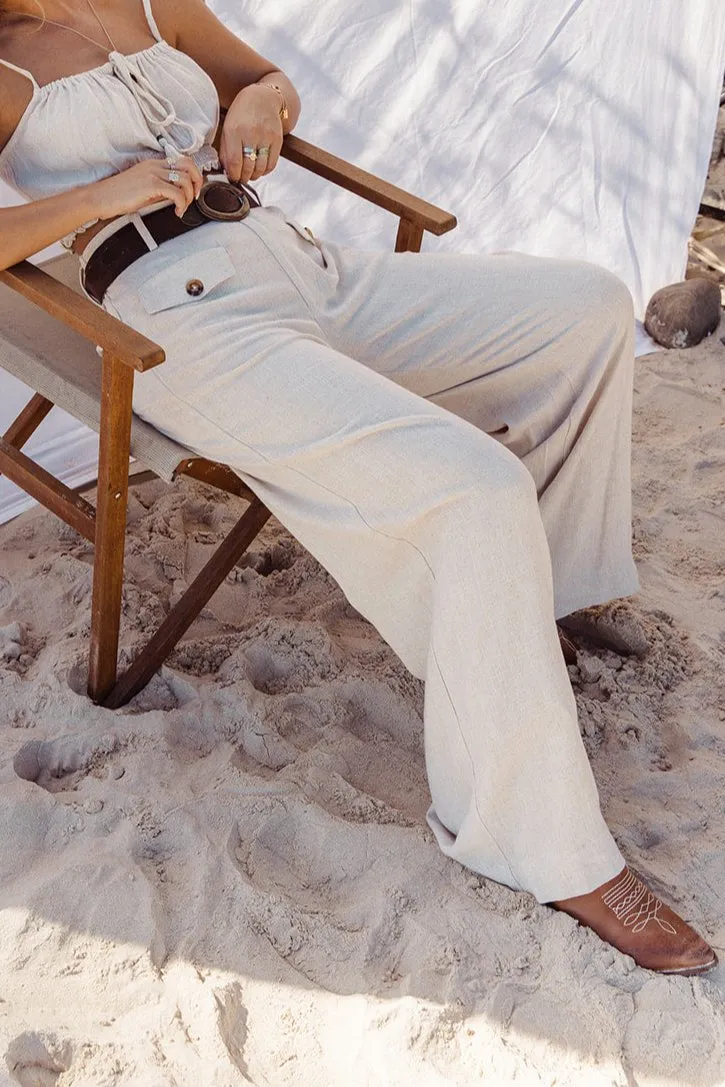 Chic Pants - Sand