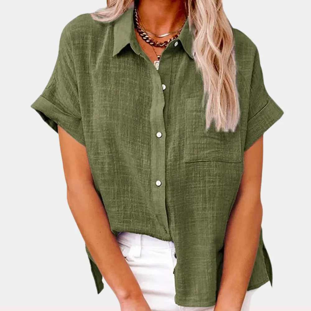 Chic Summer Top for Women in Flexible Hues