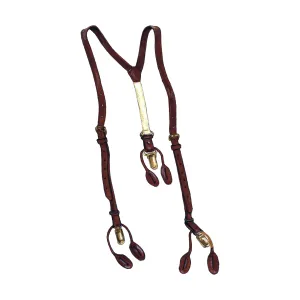 Classic Gent's Leather Suspenders