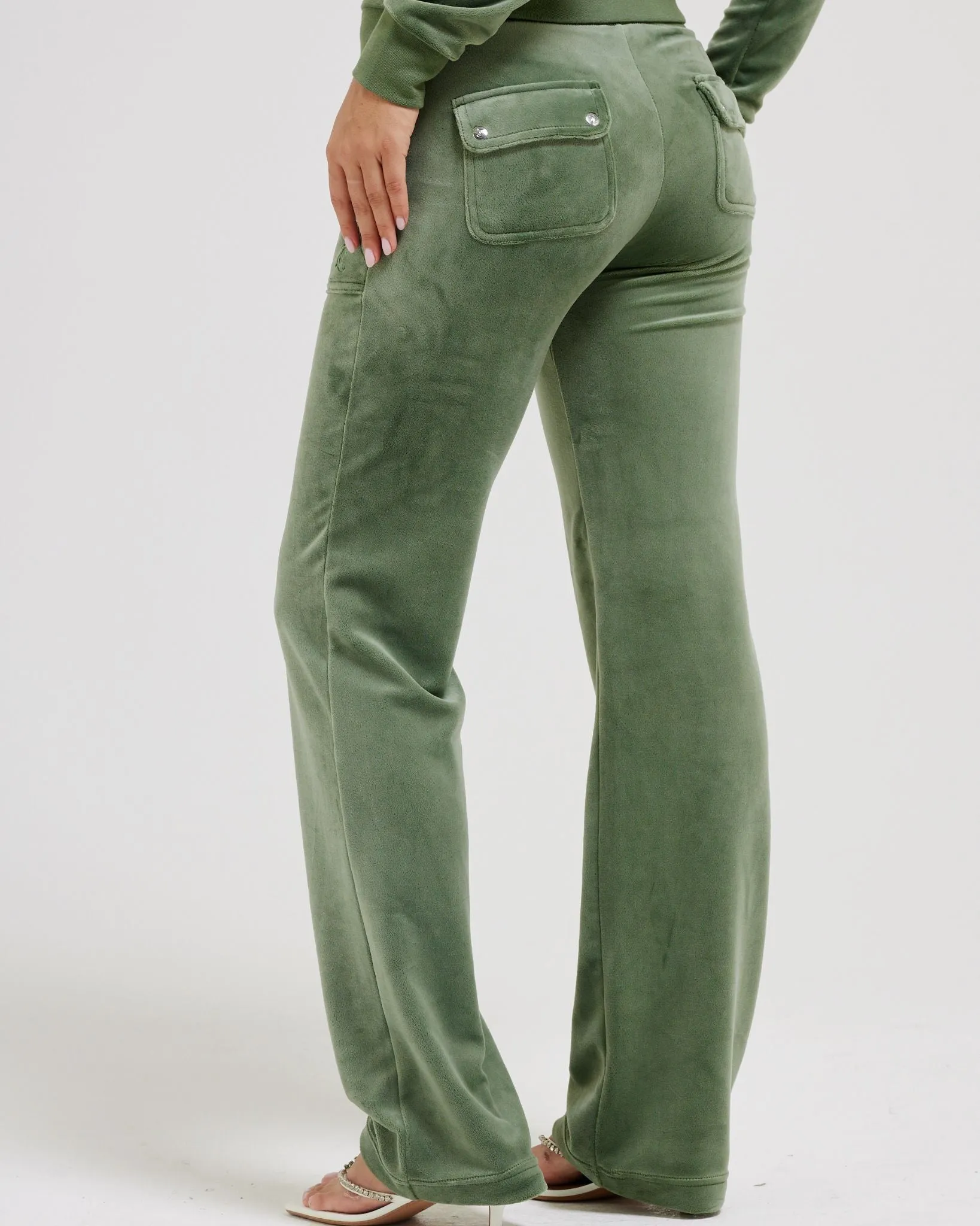 Classic Velour Del Ray Pant Thyme
