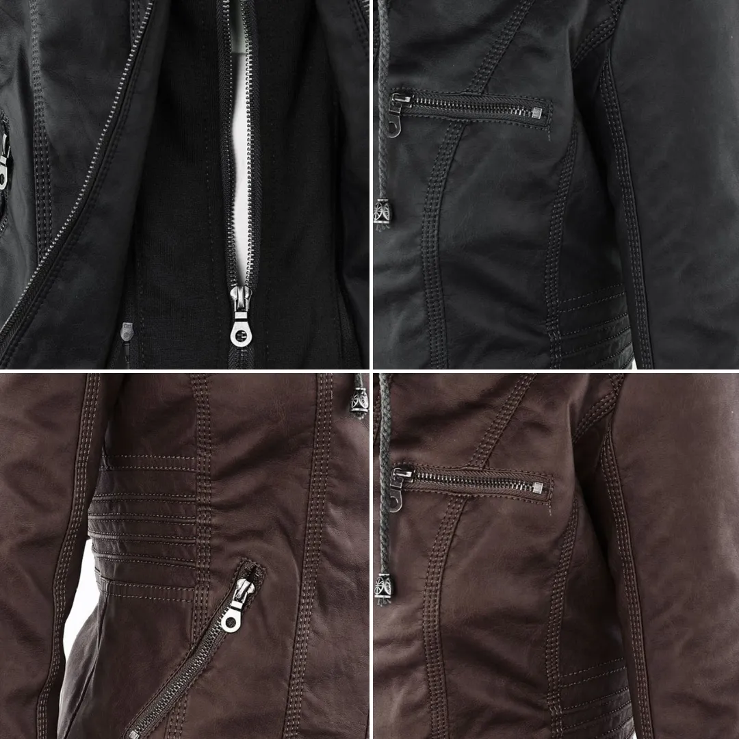 Cleo | Leather Jacket for Women