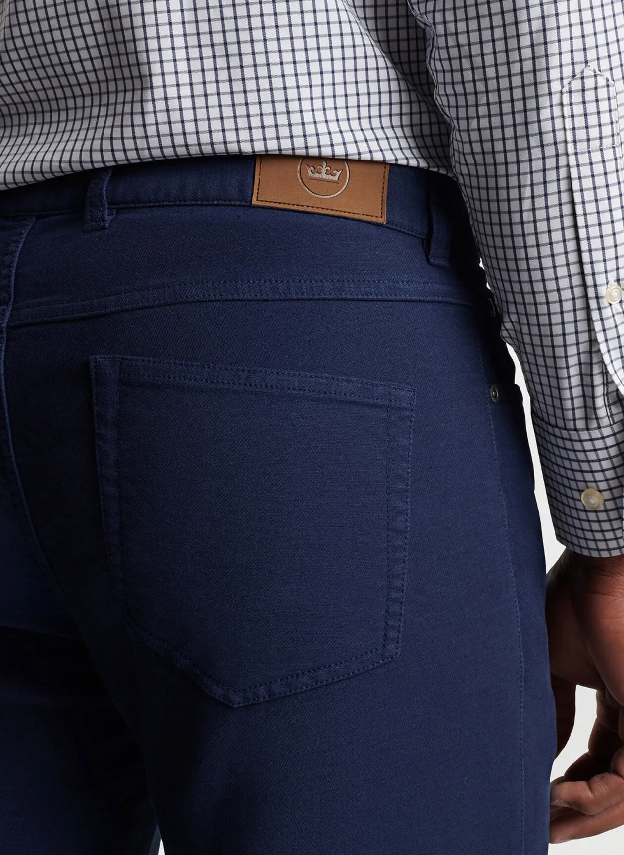 Coastline Five-Pocket Pant- Navy