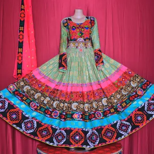 Colorful Khaama Dress Nk-279