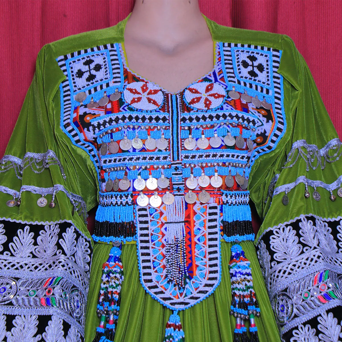 Colorful Khaama Dress Nk-293