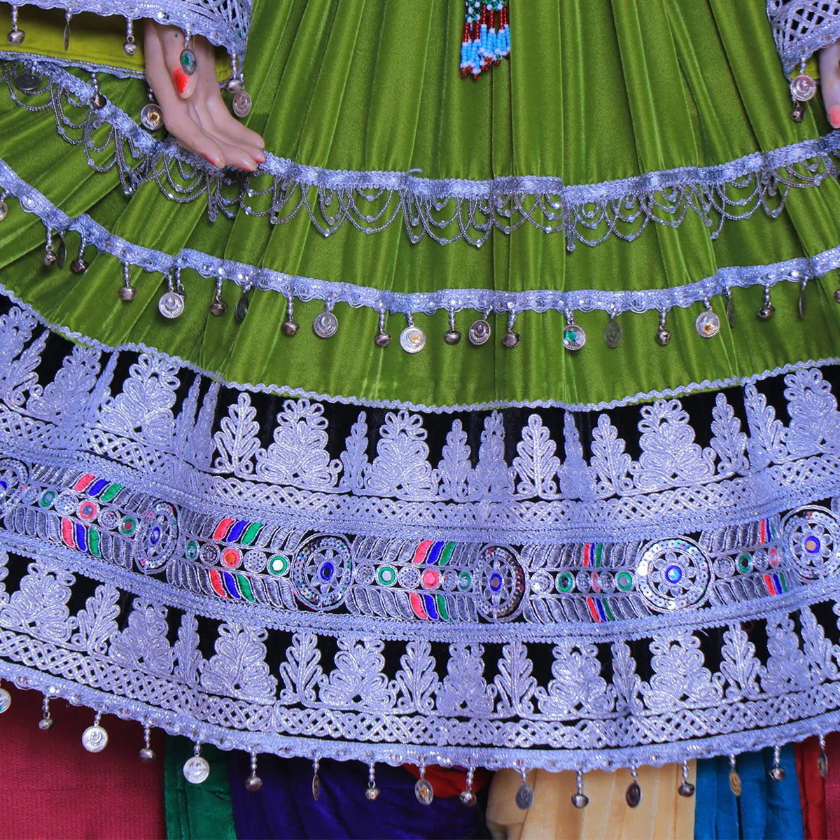 Colorful Khaama Dress Nk-293