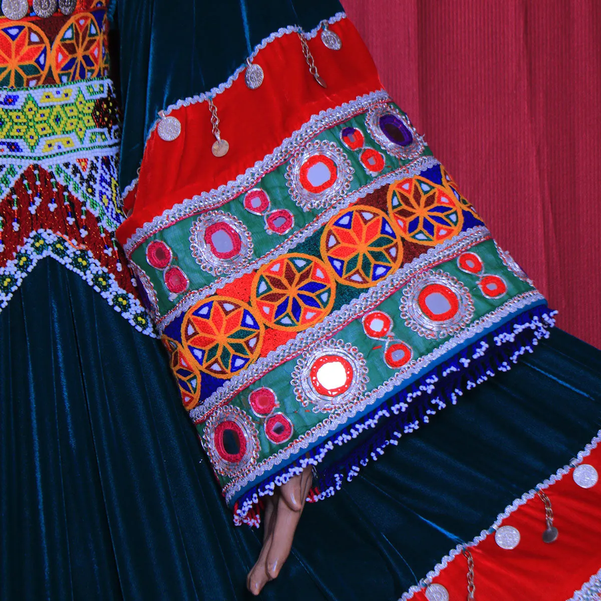 Colorful Khaama Dress Nk-300