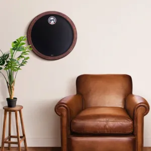 Columbus Blue Jackets: Secondary Logo - Barrel Top Chalkboard Sign