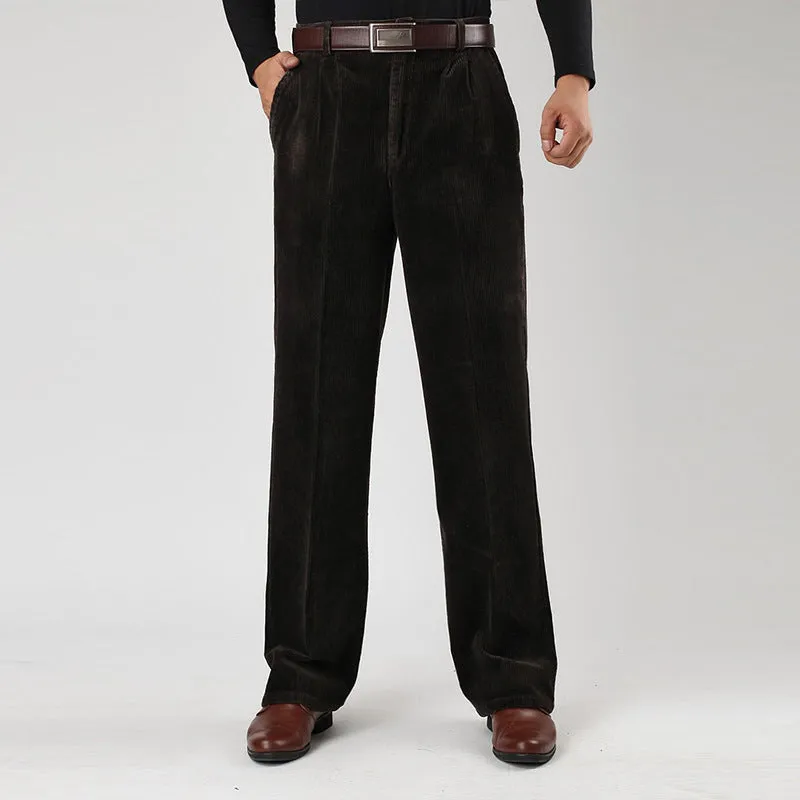 Corduroy Max™ | Men's Classic Fit Corduroy Pants | Durable Fabric, Belt Loops & Comfortable Design