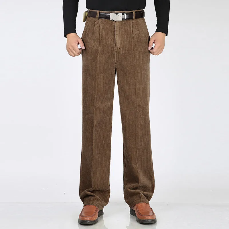 Corduroy Max™ | Men's Classic Fit Corduroy Pants | Durable Fabric, Belt Loops & Comfortable Design