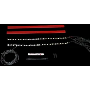 Custom Dynamics M2WK1-IND-ORANG MagicFLEX 2 Wheel Lights for Indian Front/Rear Wheels - Orange