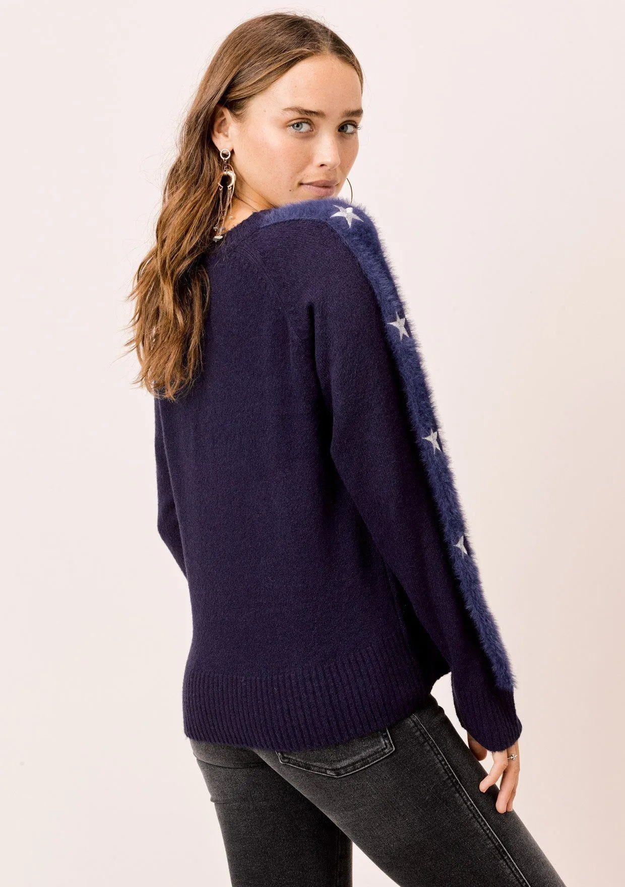 Dani Star Sleeve Sweater