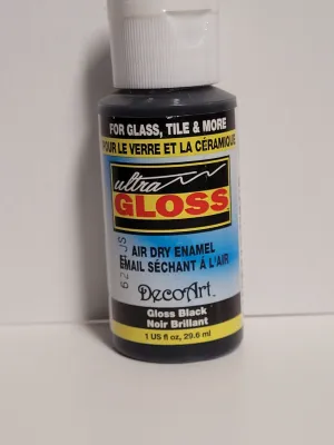 DecoArt ULTRA GLOSS MEDIUMS Gloss Black